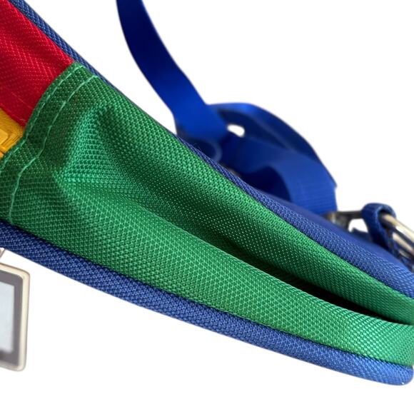 Vintage United Colors of Benetton Mini Backpack 90s Y2K Primary Colors Kidcore - Picture 11 of 11